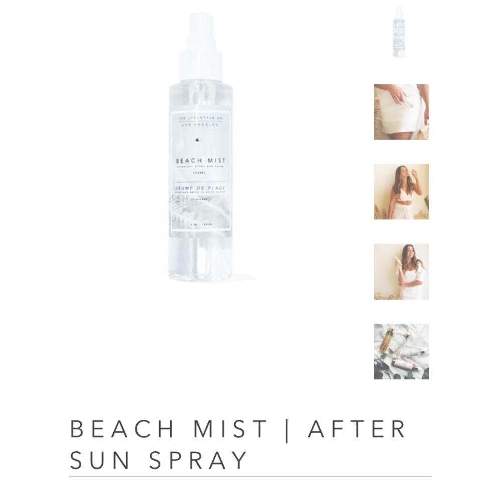 After sun spray
